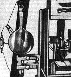 Рис. 71. Установка Лауэ, Фридриха и Книппинга